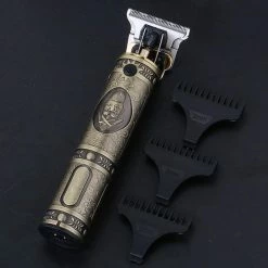 RESUXI Luxe Professionele Goude Trimmerset Inclusief Kapmantel - Trimmer Voor Mannen - Baardtrimmer - Scheerapparaat - 1500mAh - Inclusief Opzetstukken 1mm - 2mm - 3mm -Philips winkel 550x516 13