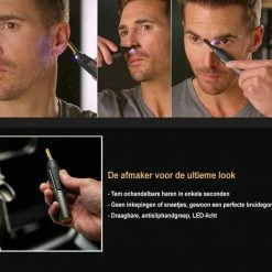 BOASTY.Store 2 In 1 Neus En Oortrimmer ? Neushaartrimmer - Oorhaartrimmer ? Baardtrimmer - Dames En Heren ? Draadloos ? Neus En Oren Finisher ? Grooming ? Persoonlijke Verzorging ? Zwart - Pasen -Philips winkel 550x517 3
