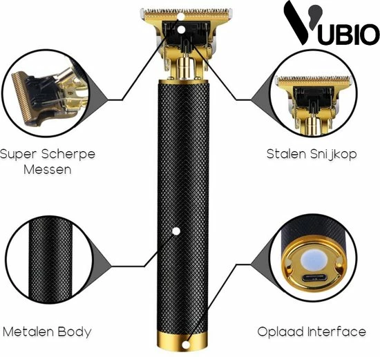 VUBIO Luxe Tondeuse Set - Baardtrimmer Mannen - Haartrimmer 5 VUBIO Luxe Tondeuse Set - Baardtrimmer Mannen - Haartrimmer - Afbeelding 3