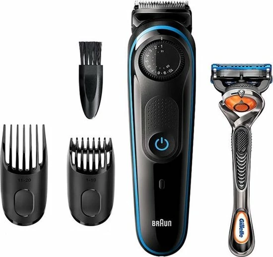 Braun BT3240 Zwart/Blauw - Baardtrimmer 13 Braun BT3240 Zwart/Blauw - Baardtrimmer - Afbeelding 11