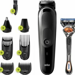 Braun MGK5260 8-in-1 Trimmer, Baardtrimmer Voor Mannen - Gezichts- En Haartrimmer - Zwart/Grijs 19 Braun MGK5260 8-in-1 Trimmer, Baardtrimmer Voor Mannen - Gezichts- En Haartrimmer - Zwart/Grijs -Philips winkel 550x518 3