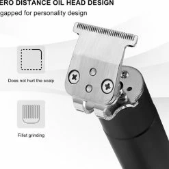 HATTEKER SK-113 Tondeuse Mannen - Draadloze Baardtrimmer - Precisietrimmer Voor Thuisgebruik En Kapperszaak - Waterdicht -Philips winkel 550x518 4