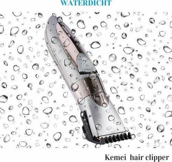 K&R Tondeuse Waterdicht - Scheerapparaat - Haartrimmer - Baardtrimmer - Tondeuse Mannen 4 K&R Tondeuse Waterdicht - Scheerapparaat - Haartrimmer - Baardtrimmer - Tondeuse Mannen - Afbeelding 2