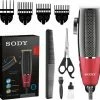 Aprilla Tondeuse Set - Thuiskapper - Kappersschaar - Trimmer ? Haartrimmer - Hoofd Scheren ? Precisietrimmer - Haar Thuis Knippen ? Grooming - Tondeuse Mannen - Kado Man - Rood 2 Aprilla Tondeuse Set - Thuiskapper - Kappersschaar - Trimmer ? Haartrimmer - Hoofd Scheren ? Precisietrimmer - Haar Thuis Knippen ? Grooming - Tondeuse Mannen - Kado Man - Rood -Philips winkel 550x520 6