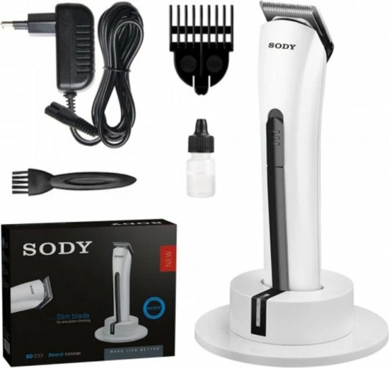 Trimmer - Baardtrimmer - Scheerapparaat - SODY- Slim Blade - Oplaadbaar 7 Trimmer - Baardtrimmer - Scheerapparaat - SODY- Slim Blade - Oplaadbaar - Afbeelding 5