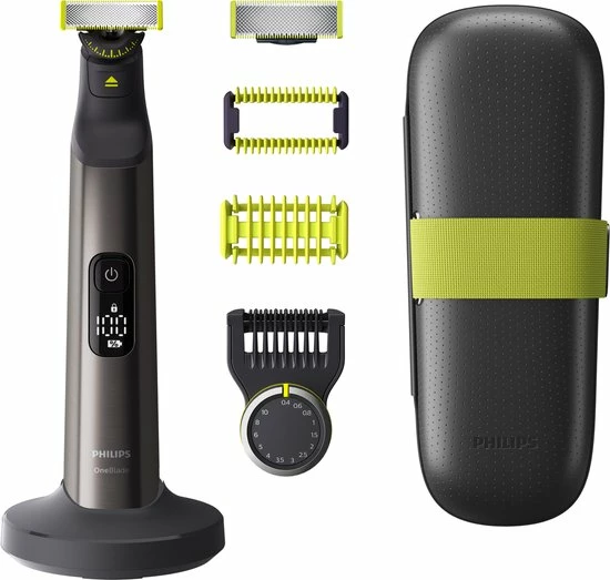 Philips OneBlade Pro 360 Face + Body QP6651/30 - Trimmer, Scheerapparaat En Styler 12 Philips OneBlade Pro 360 Face + Body QP6651/30 - Trimmer, Scheerapparaat En Styler - Afbeelding 10