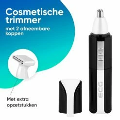ECG Neustrimmer - Neustrimmer Mannen - Extra Trimmer Opzetstuk - Zwart/Wit -Philips winkel 550x523 24