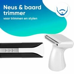 ECG Neustrimmer - Neustrimmer Mannen - Extra Trimmer Opzetstuk - Zwart/Wit -Philips winkel 550x523 26