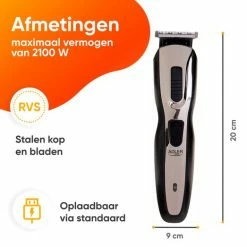 Adler Tondeuse - Trimmer 5 In 1 - Tondeuse Mannen - 5 Opzetkammen - Trimmer Set 13 Adler Tondeuse - Trimmer 5 In 1 - Tondeuse Mannen - 5 Opzetkammen - Trimmer Set -Philips winkel 550x523 3