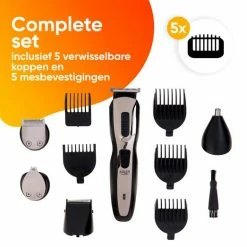 Adler Tondeuse - Trimmer 5 In 1 - Tondeuse Mannen - 5 Opzetkammen - Trimmer Set 16 Adler Tondeuse - Trimmer 5 In 1 - Tondeuse Mannen - 5 Opzetkammen - Trimmer Set -Philips winkel 550x523 6