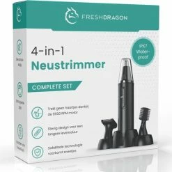 FreshDragon 4-in-1 Neustrimmer Voor Mannen - Oortrimmer - Inclusief Reistasje -Philips winkel 550x524 6