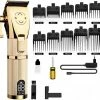 Pop Barbers P800 Hair Trimmer - Clippers - Gold Metal Tondeuse - Hair Cutter - Professional Barber Hair Clipper -Tondeuse -TRIMMER - Tondeuse - Kappers - Elektrische Tondeuse - 7200 Speed ?? Trimmer - Salon - Kappers Gereedschap -Philips winkel 550x525 8