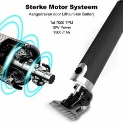 Merkloos Novalits - Precisie Tondeuse Mannen - Scheerapparaat Trimmer Voor Hoofdhaar En Baardhaar - Snel Opladen - Zwart -Philips winkel 550x526 3