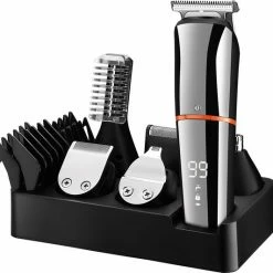 SURKER SK-788 6-in-1 Draadloze Tondeuse Voor Mannen - Baardtrimmer - Lichaam Snor Neus Haar Groomer - Precisietrimmer - Verzorgingsset - Waterdicht - USB Oplaadbaar -Philips winkel 550x532 10