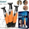 Kemei 1910 - Body Trimmer - Baard Trimmer - Oksel Trimmer - Bodygroomer Mannen - Waterdicht - Speciaal Voor Schaamhaar - Oplaadbaar -Philips winkel 550x532 3