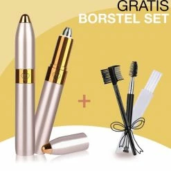 Gluxury Originele Wenkbrauw Trimmer + Borstel Set ? Best Getest En Extra Veilig - Wenkbrauw Epilator ? USB Oplaadbaar ? Precisietrimmer ? Epileerapparaat 14 Gluxury Originele Wenkbrauw Trimmer + Borstel Set ? Best Getest En Extra Veilig - Wenkbrauw Epilator ? USB Oplaadbaar ? Precisietrimmer ? Epileerapparaat -Philips winkel 550x533 5