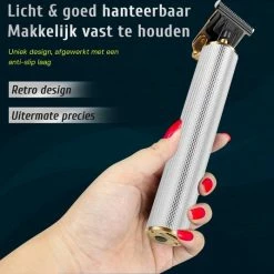 Krexs Zilveren Baardtrimmer - Tondeuse - Trimmer - Scheerapparaat - Mannen - Bodygroomer – Baard - Zilverkleurig -Philips winkel 550x535 6
