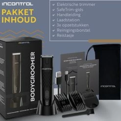 InControl Grooming InControl? Bodygroomer Mannen - Veilige Trimmer Schaamstreek - Body Shaver Heren - Schaamhaar & Ballen - Manscaped - Waterdicht -Philips winkel 550x537 11
