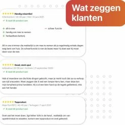 Smart-Tech Smarttech - 4 In 1 Oplaadbare Multifunctionele Neus, Baard, Wenkbrauw En Oor Trimmer -Philips winkel 550x538 3