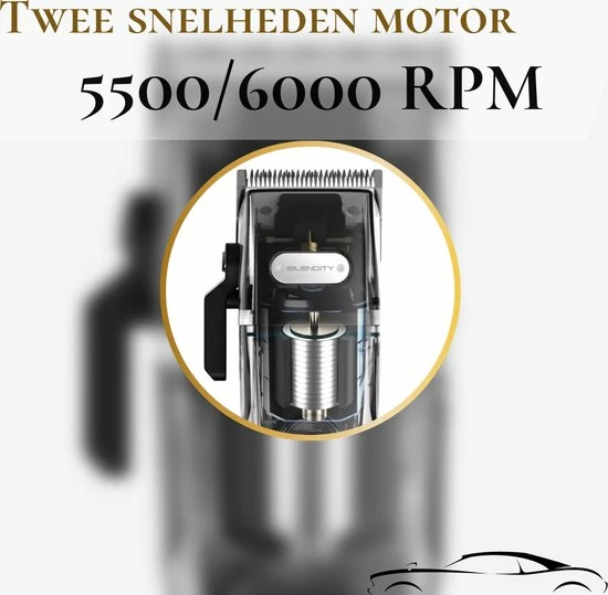 IBLENDITY Tondeuse Mannen - Luxe Tondeuse - Haartrimmer Baard - Scheerapparaat Voor Mannen - Baardtrimmer - Trimmer - LCD Display - Waterdicht 5 IBLENDITY Tondeuse Mannen - Luxe Tondeuse - Haartrimmer Baard - Scheerapparaat Voor Mannen - Baardtrimmer - Trimmer - LCD Display - Waterdicht - Afbeelding 3