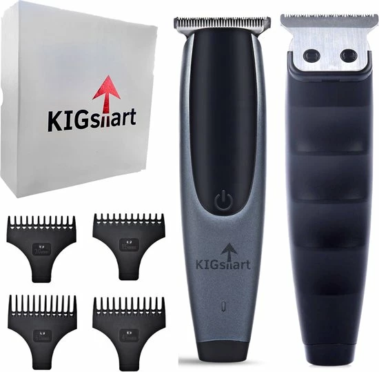 KIGstart Bodygroomer Mannen - Draadloos - Trimmer - Waterdicht - Haartrimmer - Oplaadbaar - Voor Schaamstreek - Zwart / Blauw 8 KIGstart Bodygroomer Mannen - Draadloos - Trimmer - Waterdicht - Haartrimmer - Oplaadbaar - Voor Schaamstreek - Zwart / Blauw - Afbeelding 6