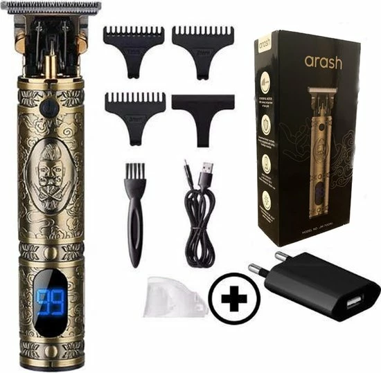 Arash? Tondeuse Mannen - 2022 Nieuwste Model - Draadloze Haartrimmer - Geschikt Voor Hoofdhaar/Baardhaar - Trimmer Draadloos - Scheerapparaat - Goud - Inclusief Oplaadblok En 4 Opzetstukjes 3 Arash? Tondeuse Mannen - 2022 Nieuwste Model - Draadloze Haartrimmer - Geschikt Voor Hoofdhaar/Baardhaar - Trimmer Draadloos - Scheerapparaat - Goud - Inclusief Oplaadblok En 4 Opzetstukjes