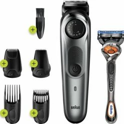 Braun Baardtrimmer En Haartrimmer BT7220 - Zwart Metaalgrijs -Philips winkel 550x540