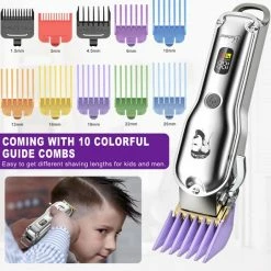 HATTEKER RFC-696 Professionele Draadloze Tondeuse - Tondeuse Cheveux Mannen - Haartrimmer - Hair Clipper - Trimmer - Kappersset -Philips winkel 550x541 14