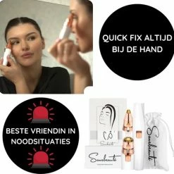 Sansbeauté Wenkbrauw Trimmer - Gezichtsontharing Dames - Gezichtshaar Verwijderen Vrouw - Haarverwijderaar - Flawless Gezichtshaarverwijderaar - Trimmer Vrouw Mannen -Philips winkel 550x541 6