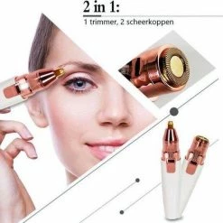 Merkloos Luxe Wenkbrauw Trimmer | Trimmer | Epilator | Epilator Voor Vrouwen | Tondeuse | Gezichtsepilator Vrouw | Wenkbrauw Scheermesje | Wenkbrauw Mesje | Wenkbrauw Trimmer Dames | Wenkbrauw | Neus Oor Trimmer - 2 In 1 - Wit - 12 Merkloos Luxe Wenkbrauw Trimmer | Trimmer | Epilator | Epilator Voor Vrouwen | Tondeuse | Gezichtsepilator Vrouw | Wenkbrauw Scheermesje | Wenkbrauw Mesje | Wenkbrauw Trimmer Dames | Wenkbrauw | Neus Oor Trimmer - 2 In 1 - Wit - -Philips winkel 550x542 11