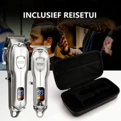 Good Experience Professionele Draadloze Tondeuse Incl. Reistas - Trimmer - Tondeuses - Scheerapparaat Mannen - Hoofdhaar - Haartrimmer - Baard - Trimmerset - Hair Clipper - Tondeuse Cheveux - Hair - Toilettas Heren -Philips winkel 550x542 4