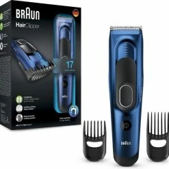 Braun HC5030 Haartrimmer - Oplaadbaar - Zwart - Blauw -Philips winkel 550x543 18