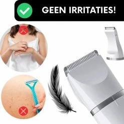 Sansbeauté 3-in-1 Bikinitrimmer - Gezicht/Oksels/Benen/Bikinilijn - Ladyshaves Bikini - Haarverwijderaar Dames - Trimmer Vrouw Intiem Schaamhaar - Hair Eraser - Black Friday 2022 -Philips winkel 550x543 7