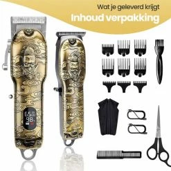 Premes Professionele Draadloze Tondeuse - Trimmer - Haar - Baard - Tondeuse Mannen Hoofdhaar - Haartrimmer - Hair - Tondeuse Cheveux - Trimmer Baard - Trimmerset - Tondeuses - Cadeau Voor Man - Vrouw - Sinterklaas Cadeautjes - Mannen - Vrouwen -Philips winkel 550x544