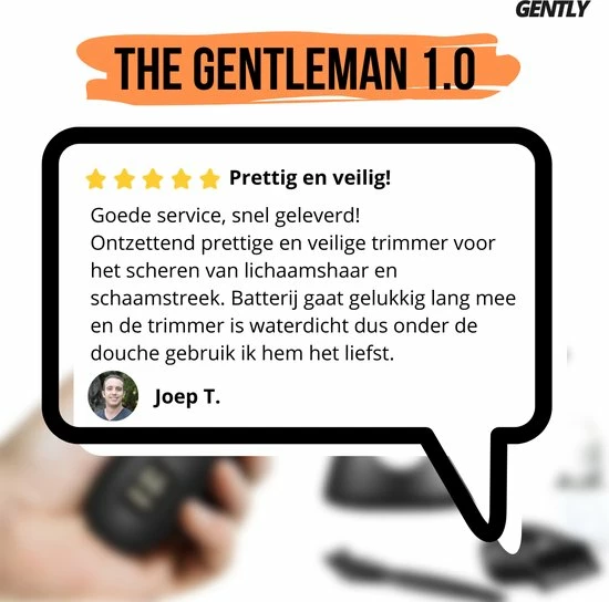 Gently Grooming Gently Scheerapparaat Mannen - Voor Schaamhaar & Schaamstreek - Trimmer - Manscaped - Body Shaver - Tondeuse Heren Voor Schaamhaar 12 Gently Grooming Gently Scheerapparaat Mannen - Voor Schaamhaar & Schaamstreek - Trimmer - Manscaped - Body Shaver - Tondeuse Heren Voor Schaamhaar - Afbeelding 10