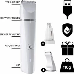 Sansbeauté 3-in-1 Bikinitrimmer - Gezicht/Oksels/Benen/Bikinilijn - Ladyshaves Bikini - Haarverwijderaar Dames - Trimmer Vrouw Intiem Schaamhaar - Hair Eraser - Black Friday 2022 -Philips winkel 550x545 8