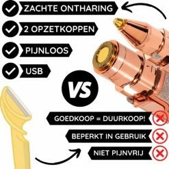 Sansbeaut? Wenkbrauw Trimmer - Gezichtsontharing Dames - Gezichtshaar Verwijderen Vrouw - Safety Razor - Ladyshave - Flawless Gezichts Ontharing - Wenkbrauw Scheermesje -Philips winkel 550x547 11