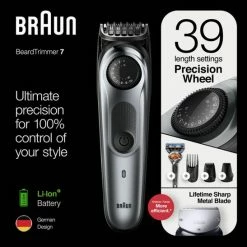 Braun Baardtrimmer En Haartrimmer BT7220 - Zwart Metaalgrijs -Philips winkel 550x547 12