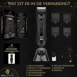 Wellshave Bodygroomer Mannen PRO - Body Trimmer Heren - Shaver Voor Schaamstreek & Lichaam - Manscaped -Philips winkel 550x548 1