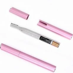 Merkloos Originele® Roze Wenkbrauw Trimmer | Precisietrimmer |Gezichtshaar Verwijderen | Gezicht Ontharing | Trimmer | Wenkbrauw Scheermesje | Dames | Heren -Philips winkel 550x548 19