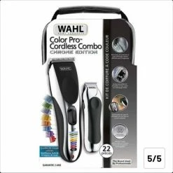 Wahl Tondeuse Color Pro Chrome Edition Combo. Plus Wahl Trimmer. Draadloos Wahl Tondeuse En Mini Trimmer. Thuis Knippen. Hele Lichaam Scheren. Baard En Hoofd. A Merk Tondeuse. 8 Opzetkammen. Reisetui. Schaar. 2 Jaar Fabrieksgarantie 11 Wahl Tondeuse Color Pro Chrome Edition Combo. Plus Wahl Trimmer. Draadloos Wahl Tondeuse En Mini Trimmer. Thuis Knippen. Hele Lichaam Scheren. Baard En Hoofd. A Merk Tondeuse. 8 Opzetkammen. Reisetui. Schaar. 2 Jaar Fabrieksgarantie -Philips winkel 550x548 30