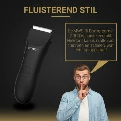 Menwithstyle MWS Bodygroomer Voor Het Hele Lichaam - Schaamstreek - Fluisterstil - Waterdicht - SkinSafe - Manscaped -Philips winkel 550x549 23