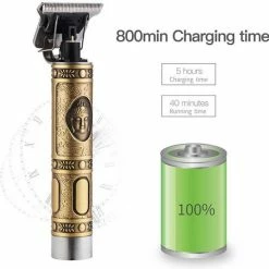 Merkloos Draadloze Tondeuse T-Blade | Hair Clipper T-Blade | Trimmer Mannen Hoofdhaar - Baardtrimmer USB-oplaadbaar Snoerloze Elektrische Kapsalon T-Blade Trimmer Voor Mannen Goud -0 - 1 - 2 - 3- 4 Mm -Philips winkel 550x549 27