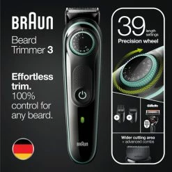 Braun Baardtrimmer 3 BT3341 - Baardtrimmer - Haartrimmer