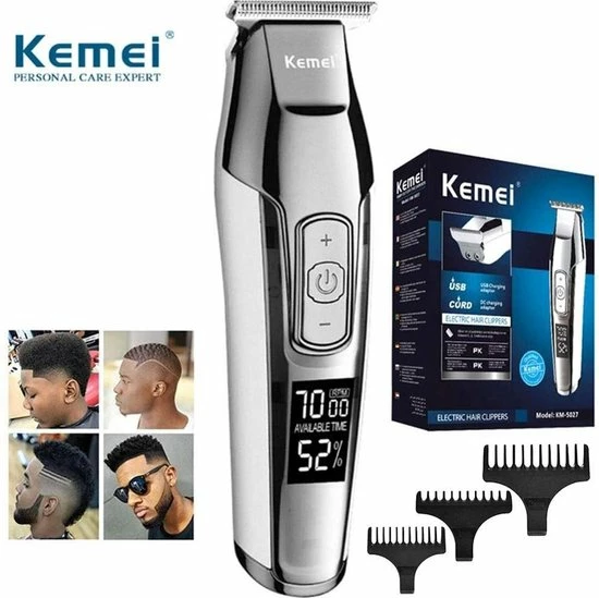 Kemei 5027 Serie - Baard & Tondeuse - 6 Kemei 5027 Serie - Baard & Tondeuse - - Afbeelding 4