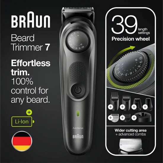 Braun Baardtrimmer En Haartrimmer 7 - BT7350 3 Braun Baardtrimmer En Haartrimmer 7 - BT7350