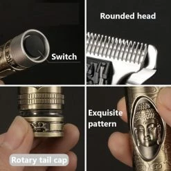 Merkloos Buddha Tondeuse Mannen - Trimmer - Draadloos - Inclusief Puntkam - Oplaadbaar - 4x Opzetstuk -Philips winkel 550x550 1023