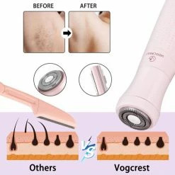 VG VOGCREST 2 In 1 Wenkbrauw Trimmer & Gezichtshaar Verwijderaar Voor Vrouwen -Philips winkel 550x550 1026
