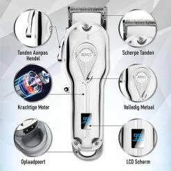 ROYCE? Professionele Tondeuse - Tondeuse Mannen - Draadloze Tondeuse - Tondeuse Hoofdhaar - Haartrimmer - Tondeuses -Philips winkel 550x550 103