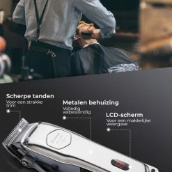 Shinon - Tondeuse Mannen - Multifunctionele Tondeuse Set - Tondeuse Hoofdhaar - Roestvrij Staal - Trimmer Mannen - LED-scherm - Zilver 12 Shinon - Tondeuse Mannen - Multifunctionele Tondeuse Set - Tondeuse Hoofdhaar - Roestvrij Staal - Trimmer Mannen - LED-scherm - Zilver -Philips winkel 550x550 1052